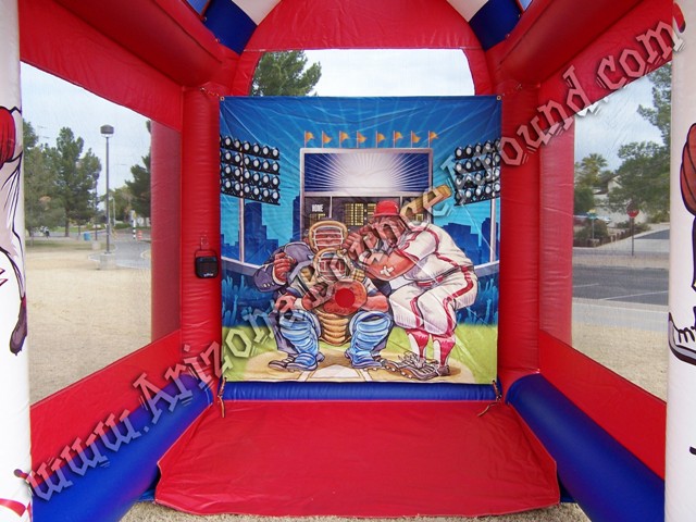 Radar speed pitch rental Phoenix, Scottsdale Arizona. Speed pitch booth rentals